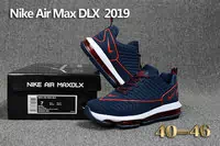 hommes nike air max dlx running chaussures athletic flame blue